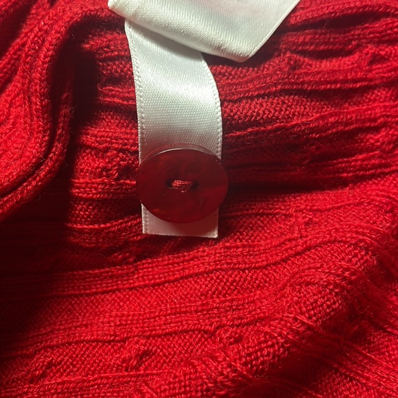 Red Cárdigan, Marks and Spencer, size 8 - Picture 4 of 4